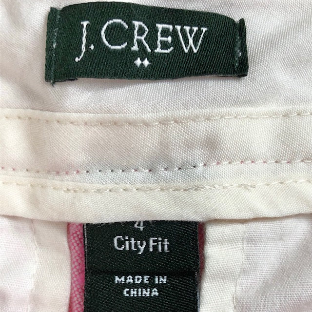 J.Crew CityFit Shorts Size 4