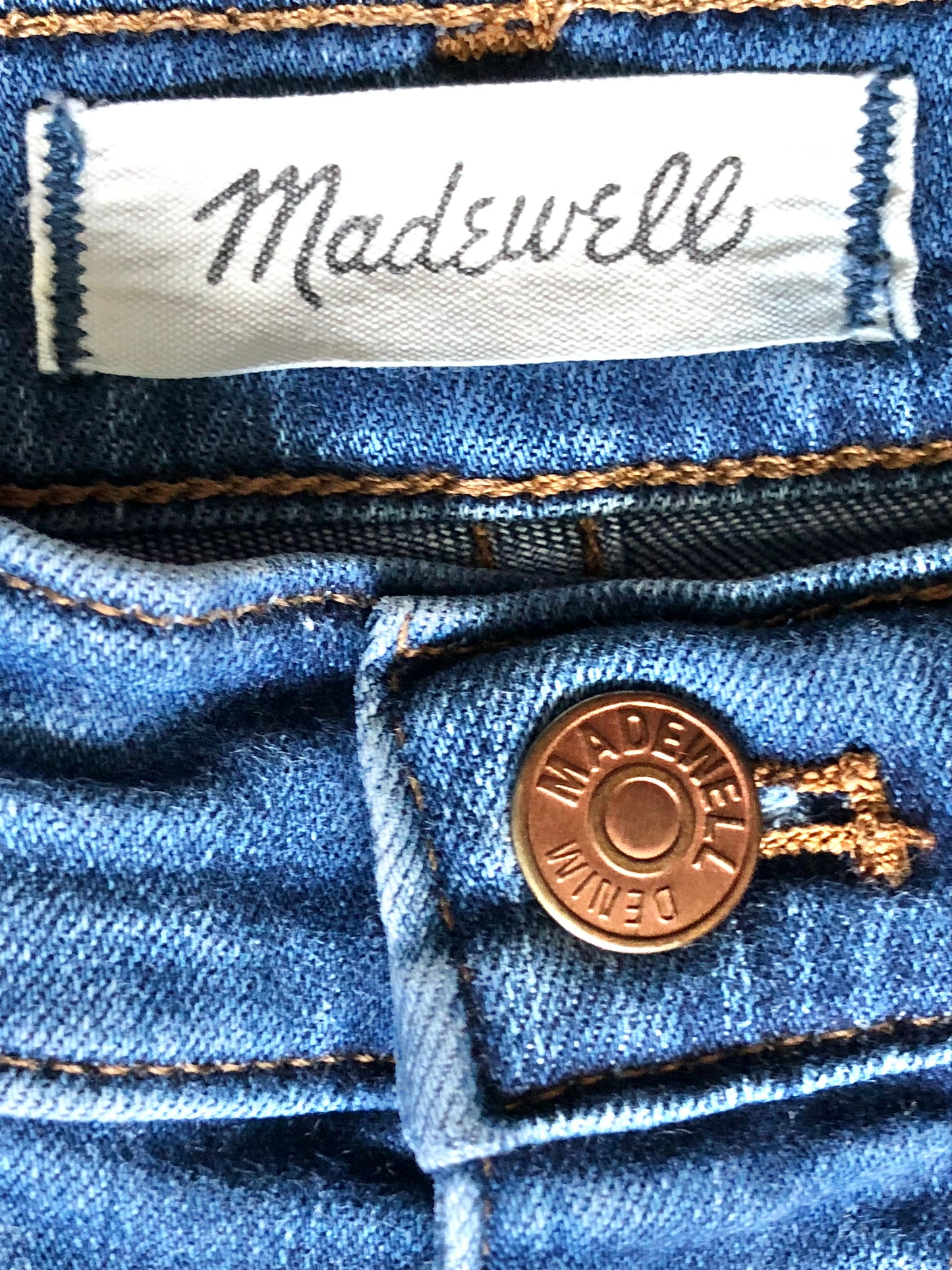 Madewell Mid Rise Skinny Jean