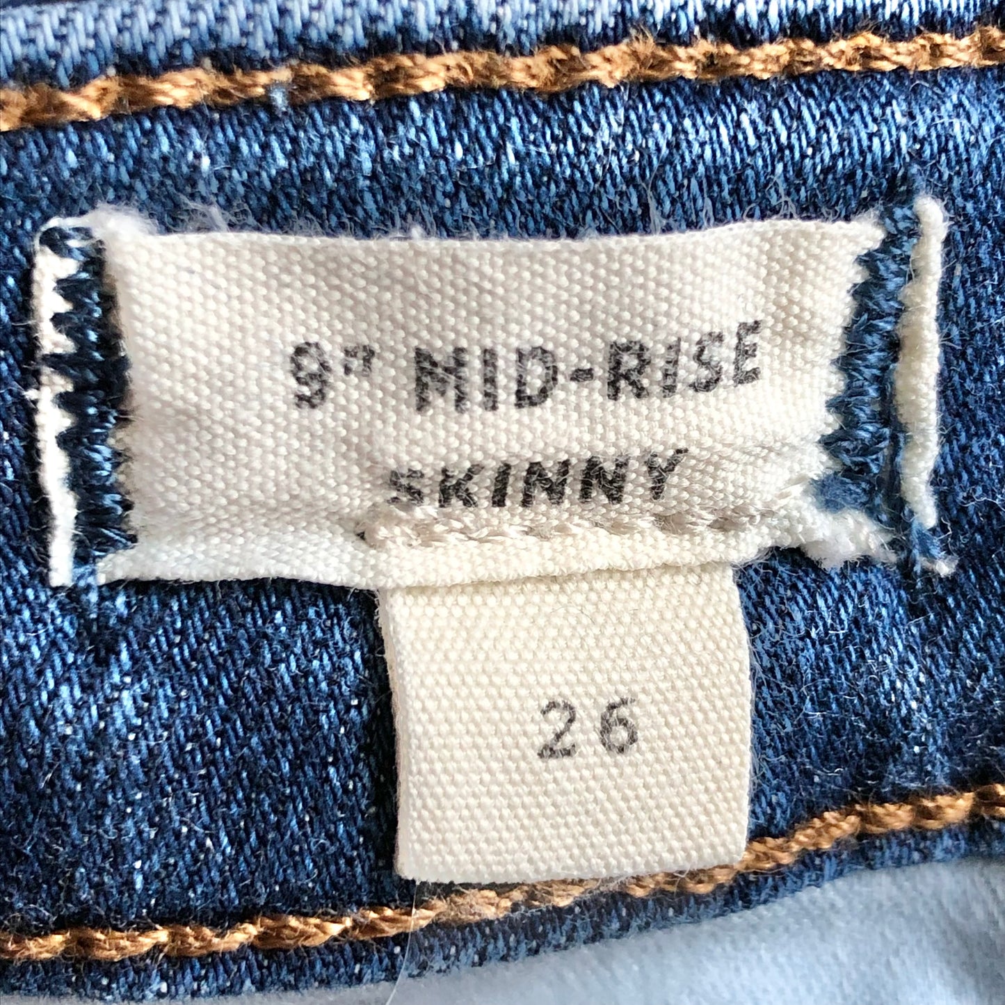 Madewell Mid Rise Skinny Jean