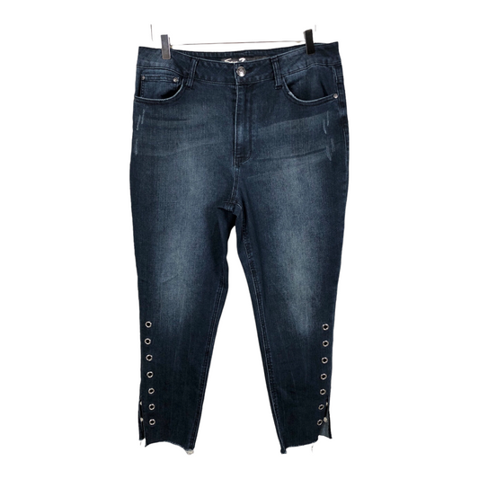 Seven7 Ankle Skinny Blue Jeans