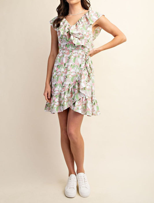 Floral Ruffle Dress