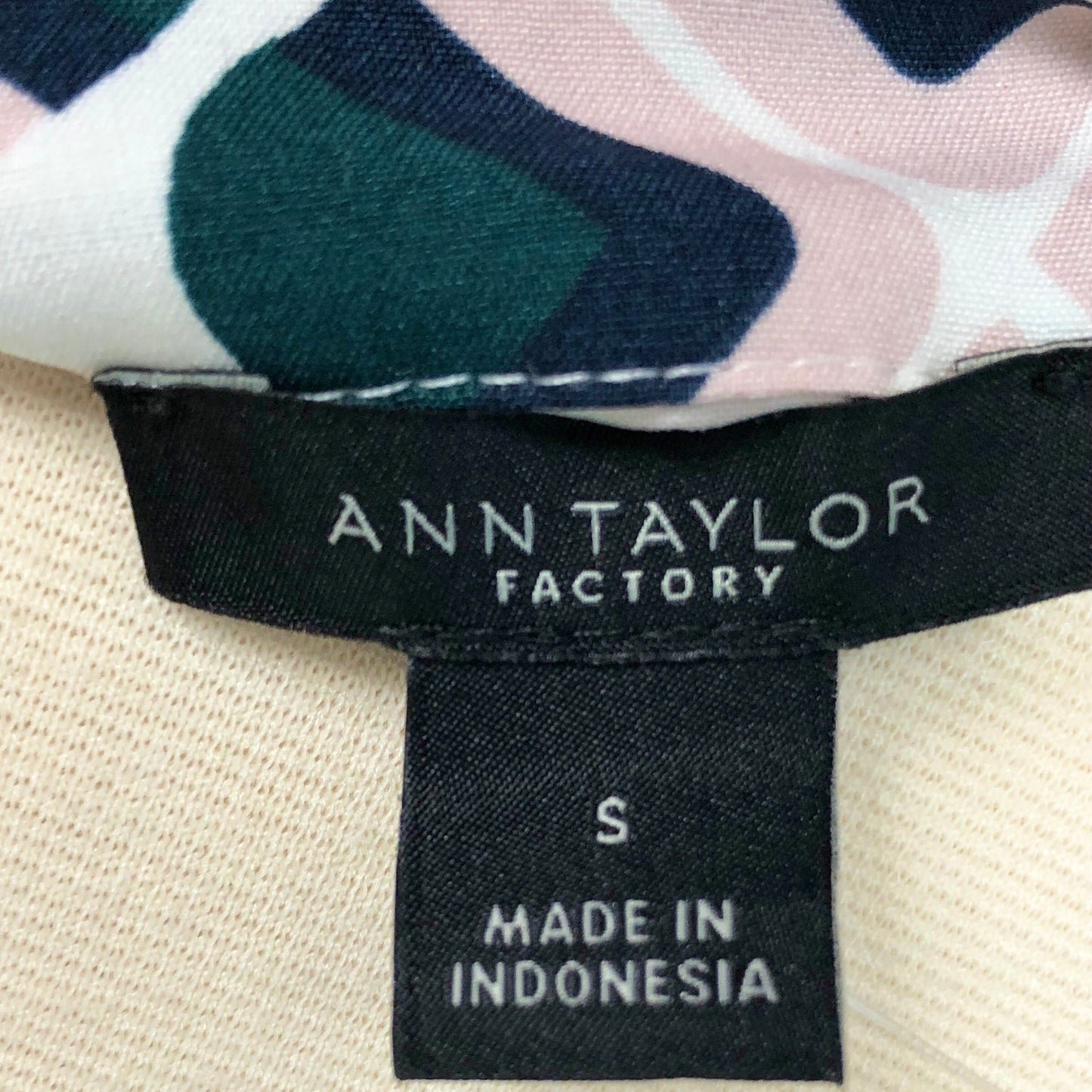 Ann Taylor Factory 3/4 Bell Sleeve Top