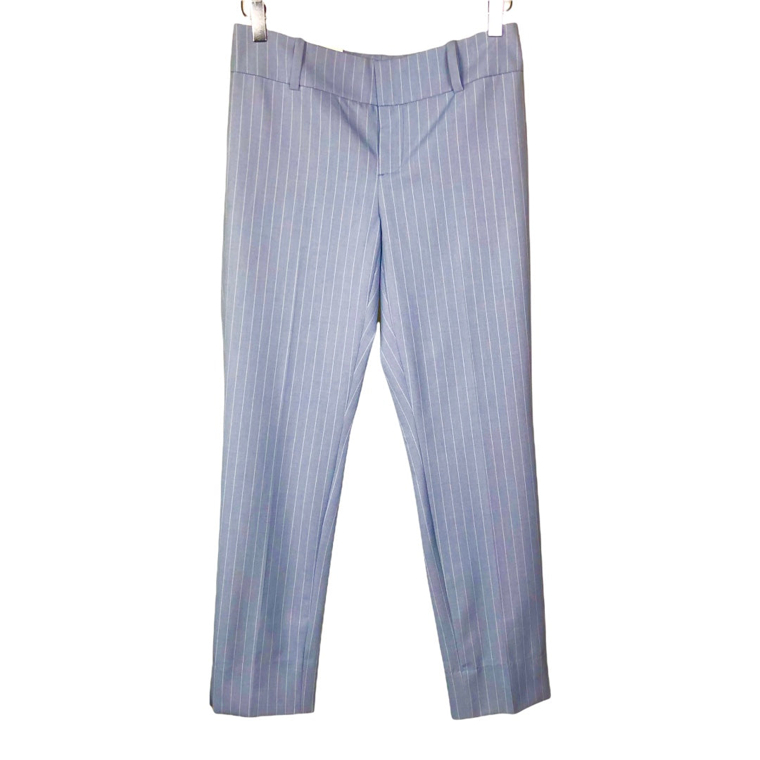 Calvin Klein Pinstripe Modern Ankle Pants Size 2