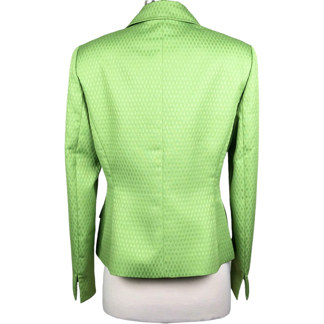 Kasper Two Button Green Blazer