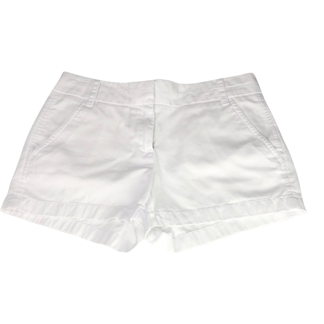 J. Crew White Chino Shorts Size 0