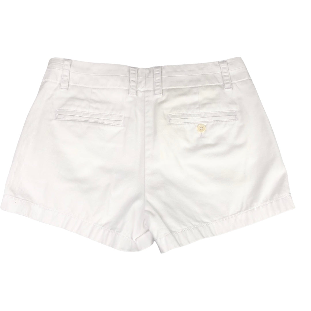 J. Crew White Chino Shorts