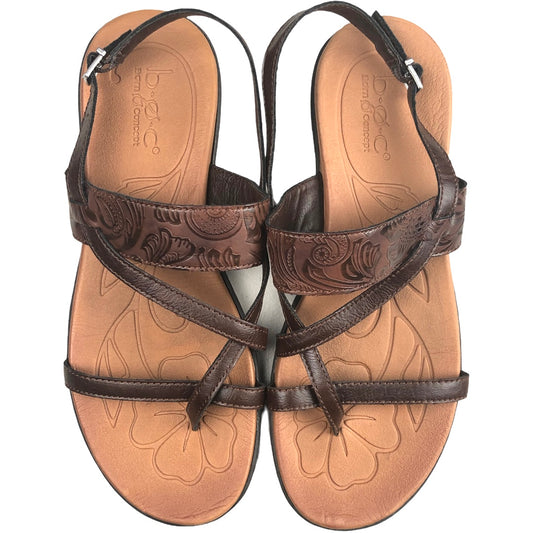 B.o.c. Born Concept Slingback Brown Sandals Size 9M