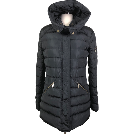 Michael Michael Kors Puffer Down Coat in Black