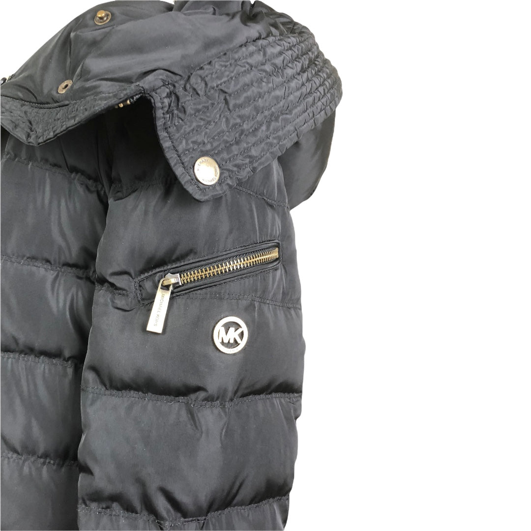 Michael Michael Kors Puffer Down Coat in Black