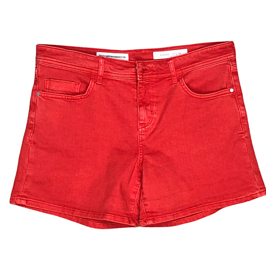 Anthropology Pilcro and the Letterpress Hyphen Orange Shorts Size 29