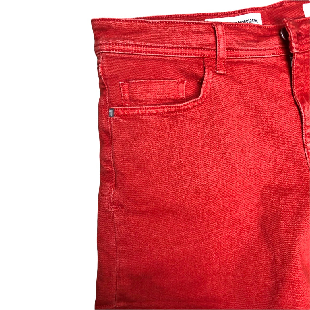 Anthropology Pilcro and the Letterpress Hyphen Orange Shorts