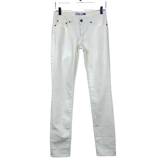 Prana Off White Skinny Jean 2/26