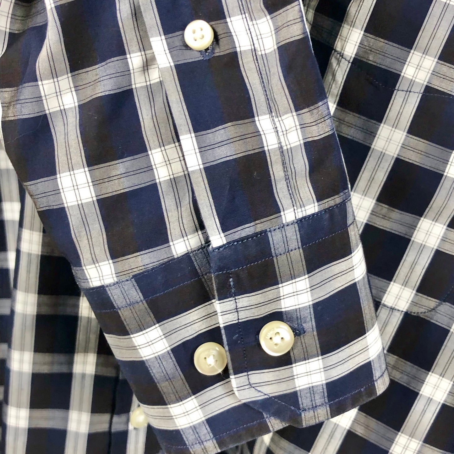 Lincs David Chu Plaid Button Down Shirt