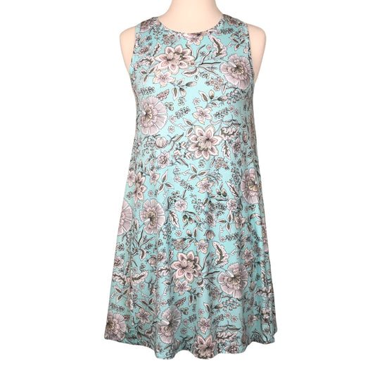 Ann Taylor Loft Outlet Jersey Floral Dress Size XS Petite