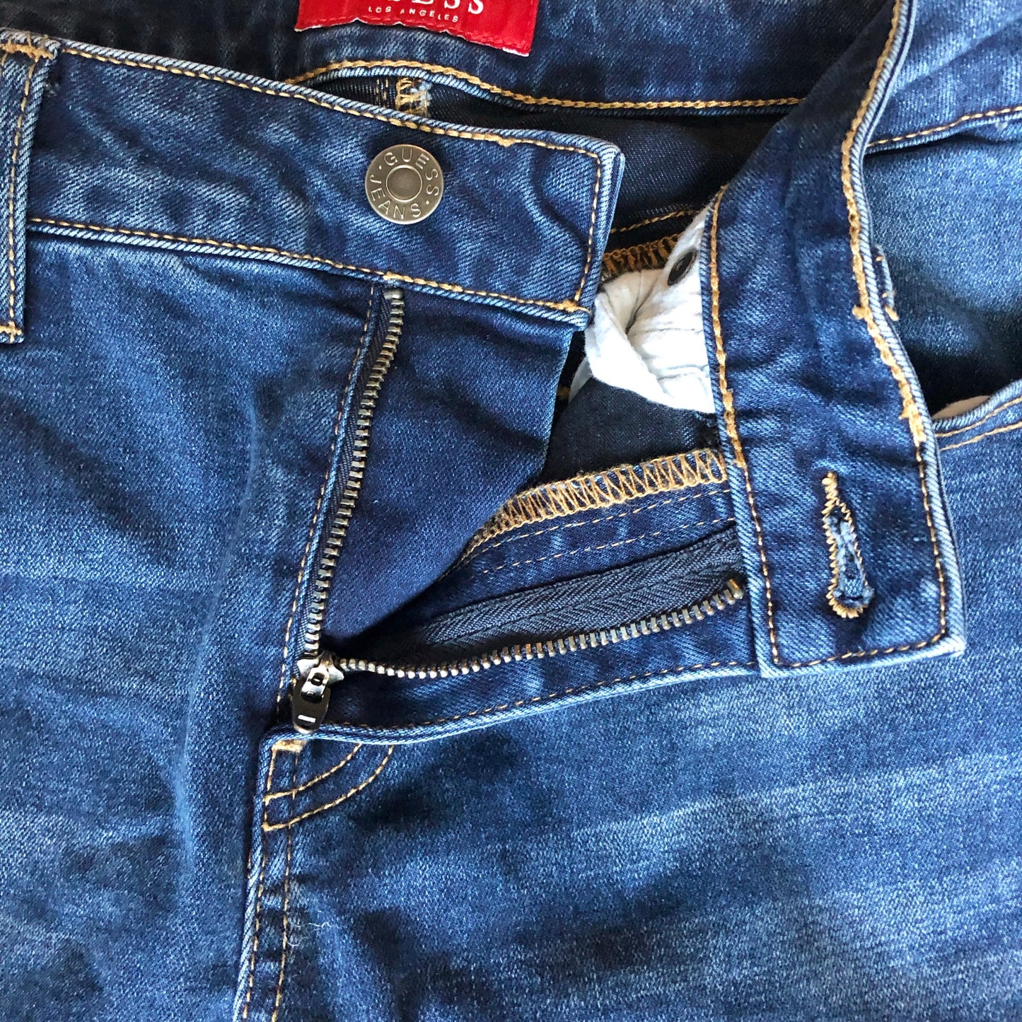 Guess Blue Denim Skinny Jean