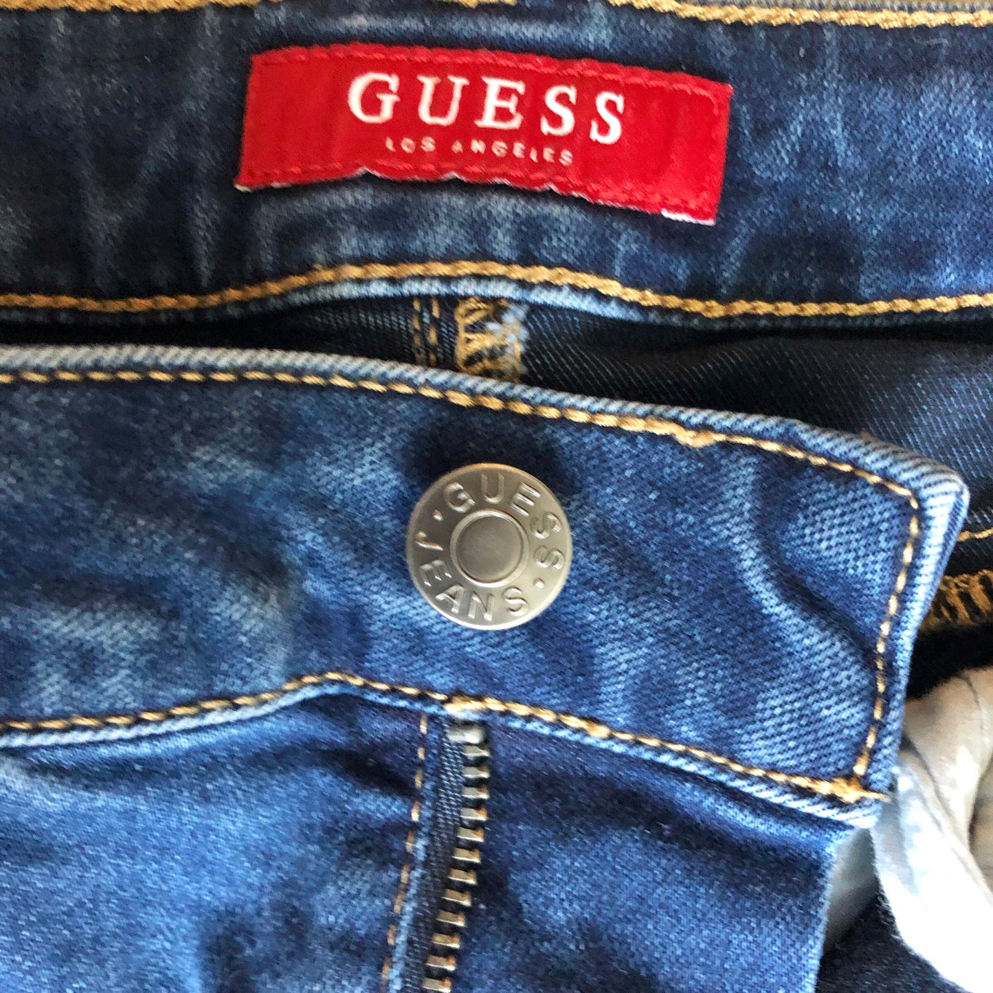 Guess Blue Denim Skinny Jean