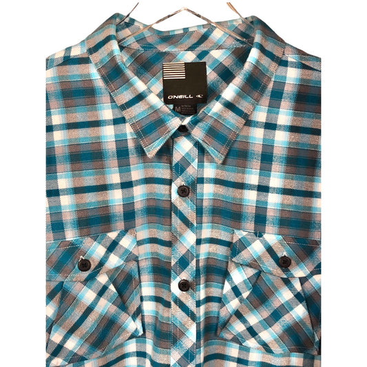 O’neill Plaid Flannel Button Up Shirt