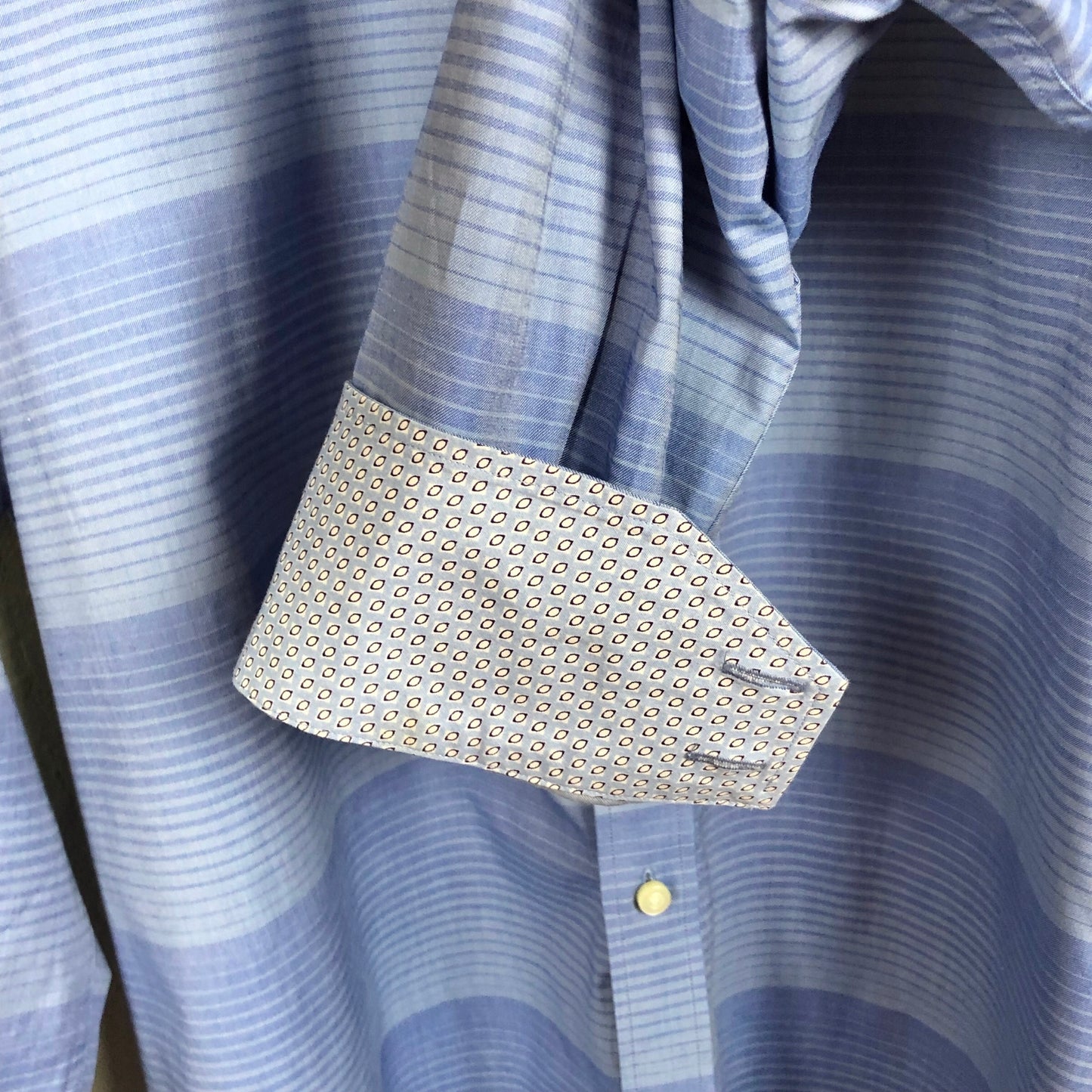 Thomas Dean Button Up Blue Shirt