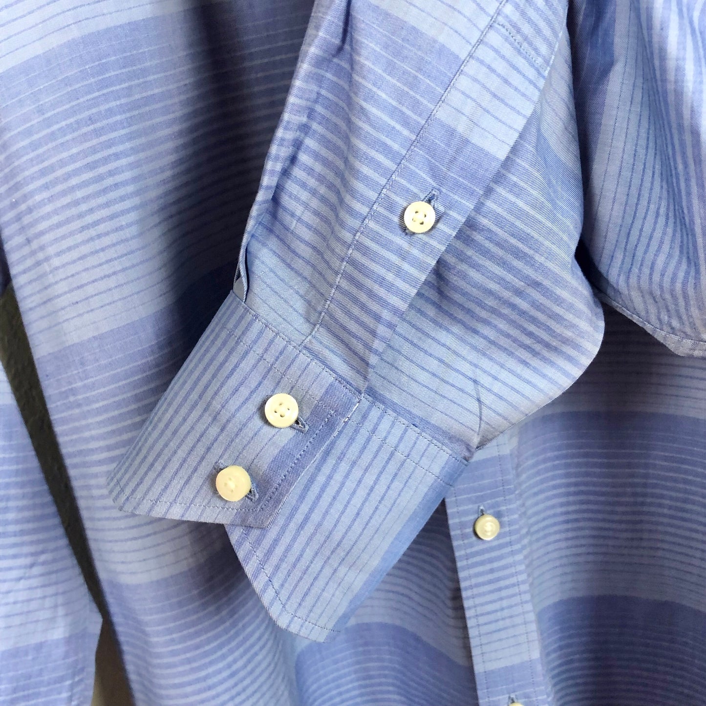 Thomas Dean Button Up Blue Shirt