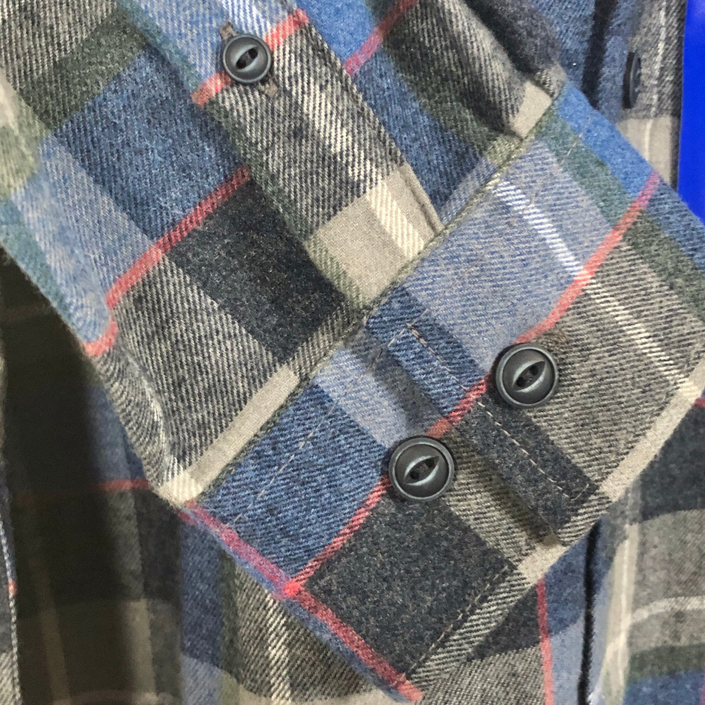 Weatherproof Vintage Plaid Flannel Button Down Shirt