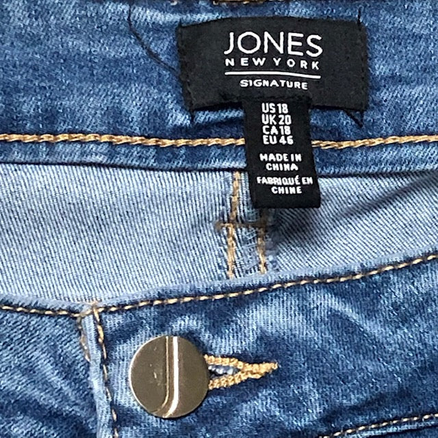 Jones New York Madison Slim Ankle Jeans