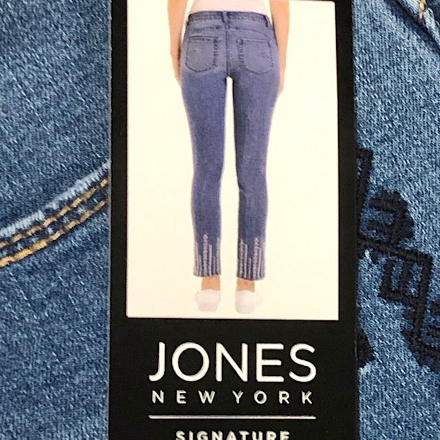 Jones New York Madison Slim Ankle Jeans