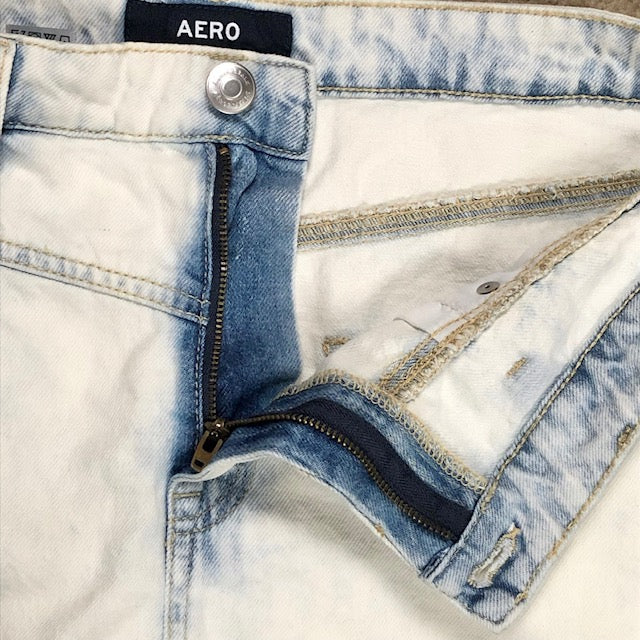 Aero High Rise Acid Wash Skirt Size 14