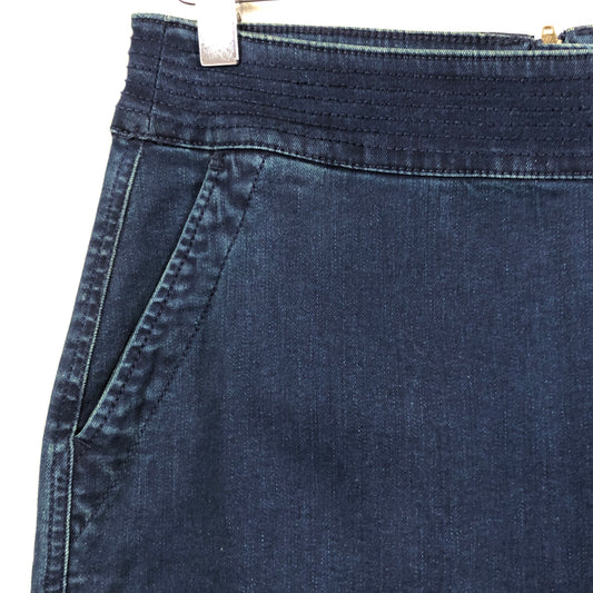 Talbots Blue Denim Skirt