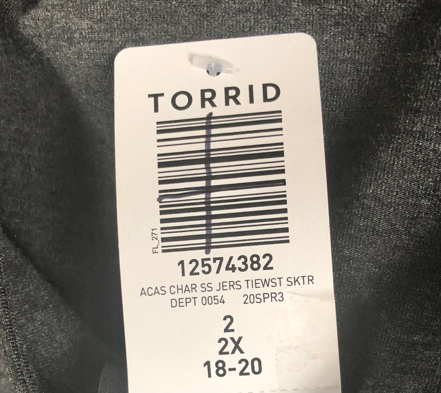 Torrid Jersey Tie Waist Dress