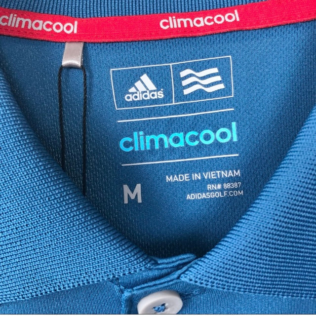 Adidas Climacool Blue Golf Polo