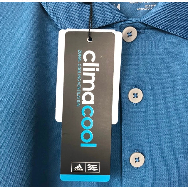 Adidas Climacool Blue Golf Polo