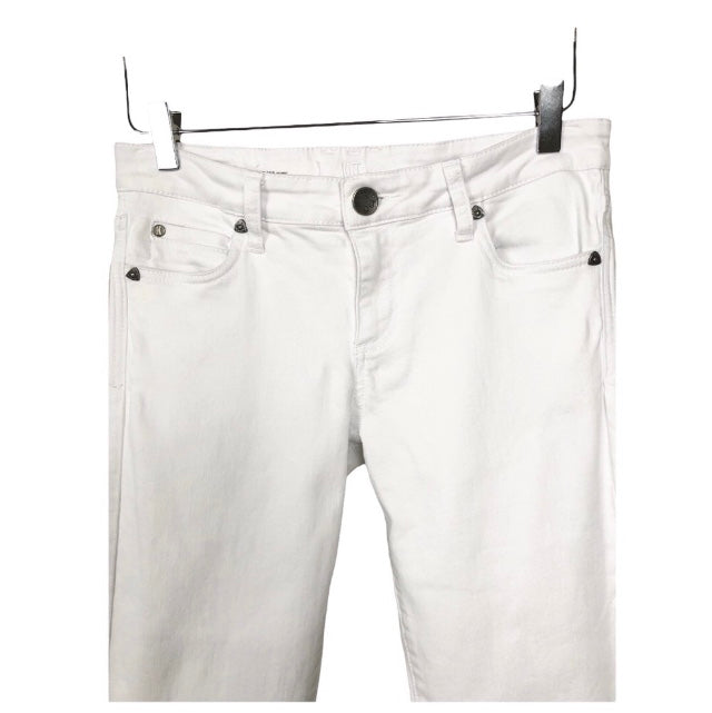 Kut From The Kloth Diana Skinny White Jeans