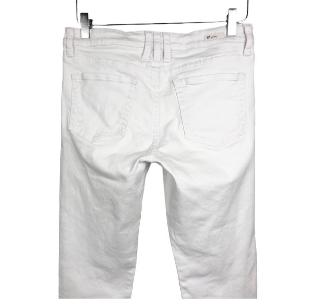 Kut From The Kloth Diana Skinny White Jeans