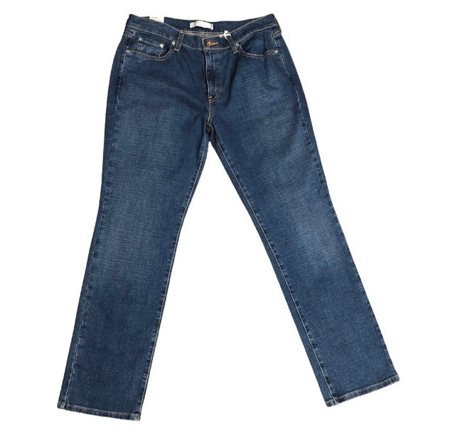 Levi's 505 Straight Leg Mid Rise Jean Size 12M