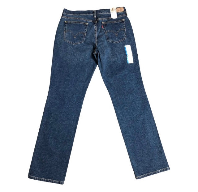 Levi's 505 Straight Leg Mid Rise Jean