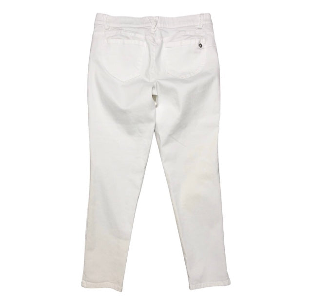 Democracy Ab Solution White Ankle Jean