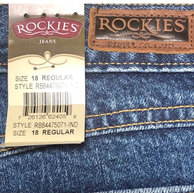 Rockies Prescott Slim Natural Rise Boot Cut Jeans