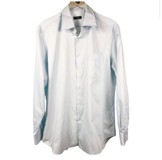 Hugo Boss Button Down Shirt Size 16.5 34/35