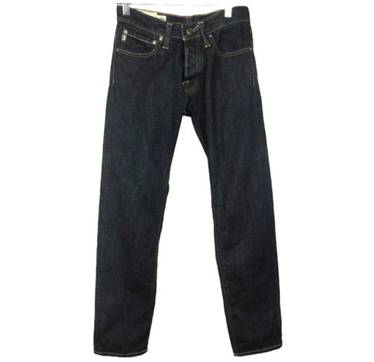 men's low rise skinny black jean