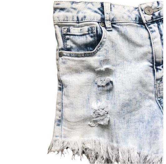 Altar’d State Acid Wash Denim Shorts