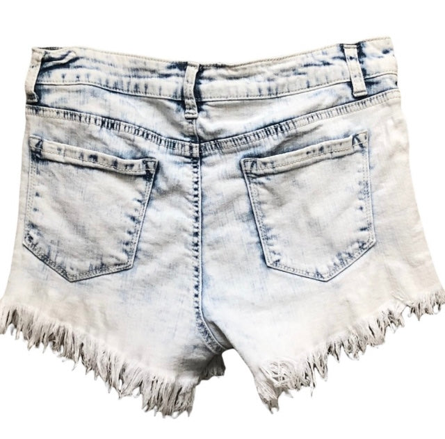 Altar’d State Acid Wash Denim Shorts