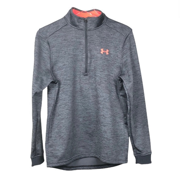 Under Armour Coldgear ¼ Zip Gray Fleece Size S