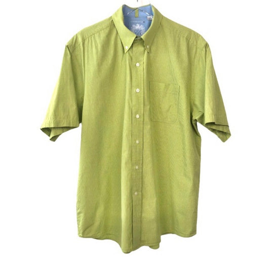 Cutter and Buck Short Sleeve Button Down Shirt Size L