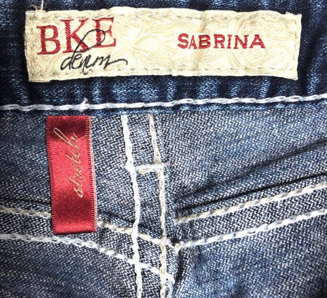 Bke Sabrina Stretch Denim Capri Jean