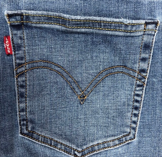 Levi's Boyfriend Blue Denim Jean