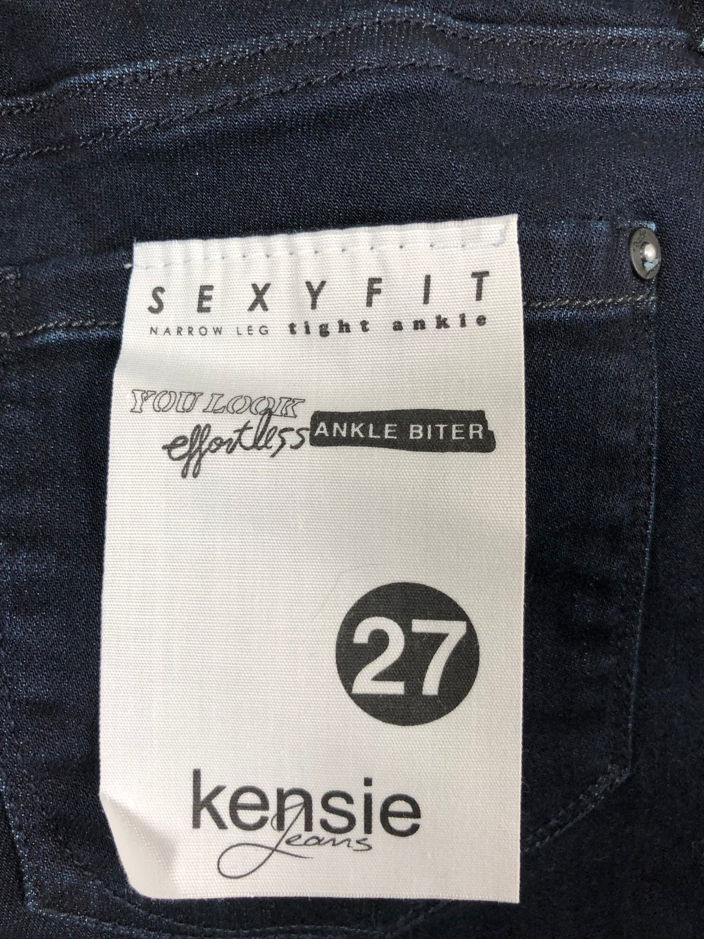 Kensie Johnny Ankle Biter Skinny Jean