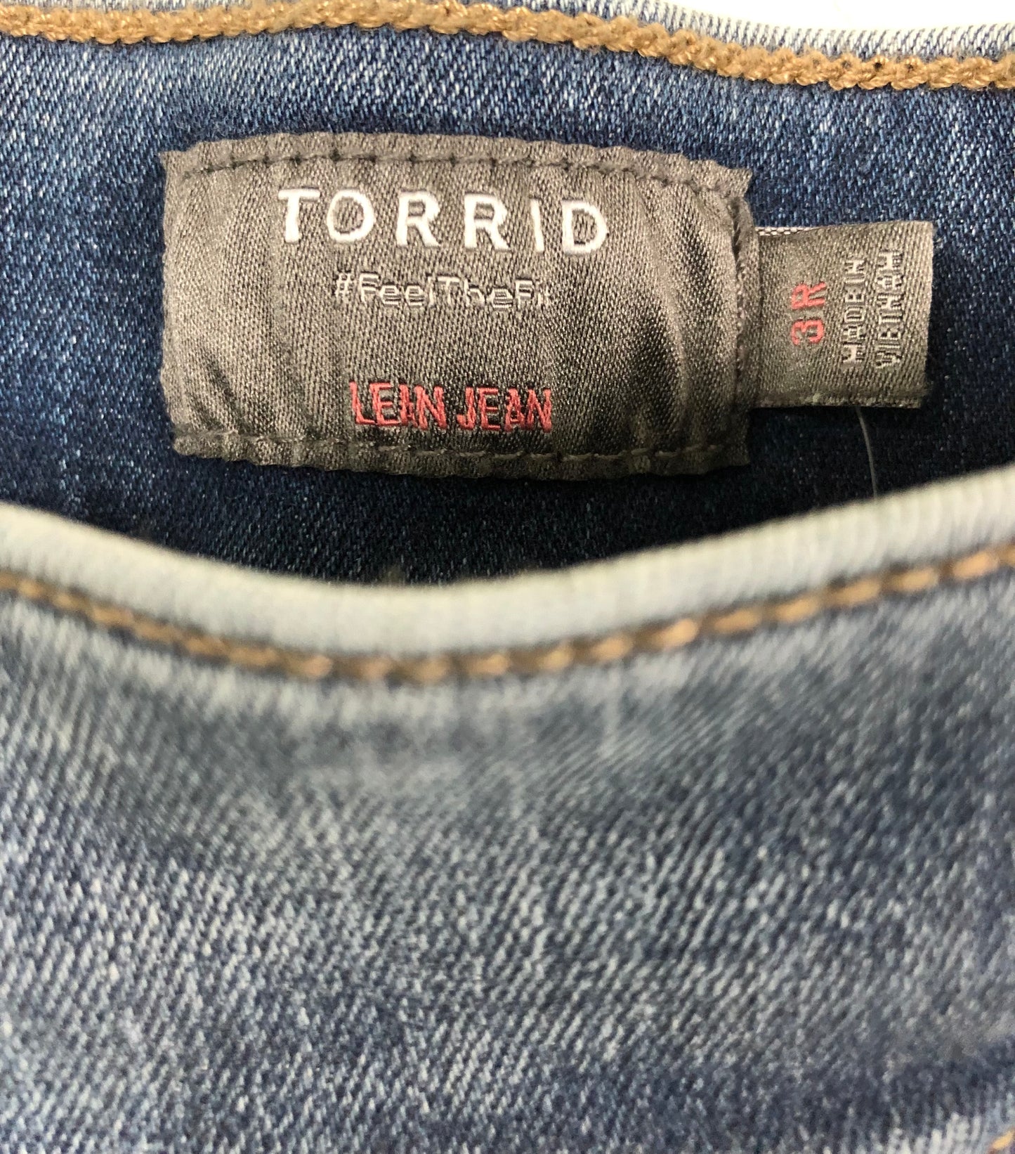 Torrid Pull-On Waistband Lean Jeans