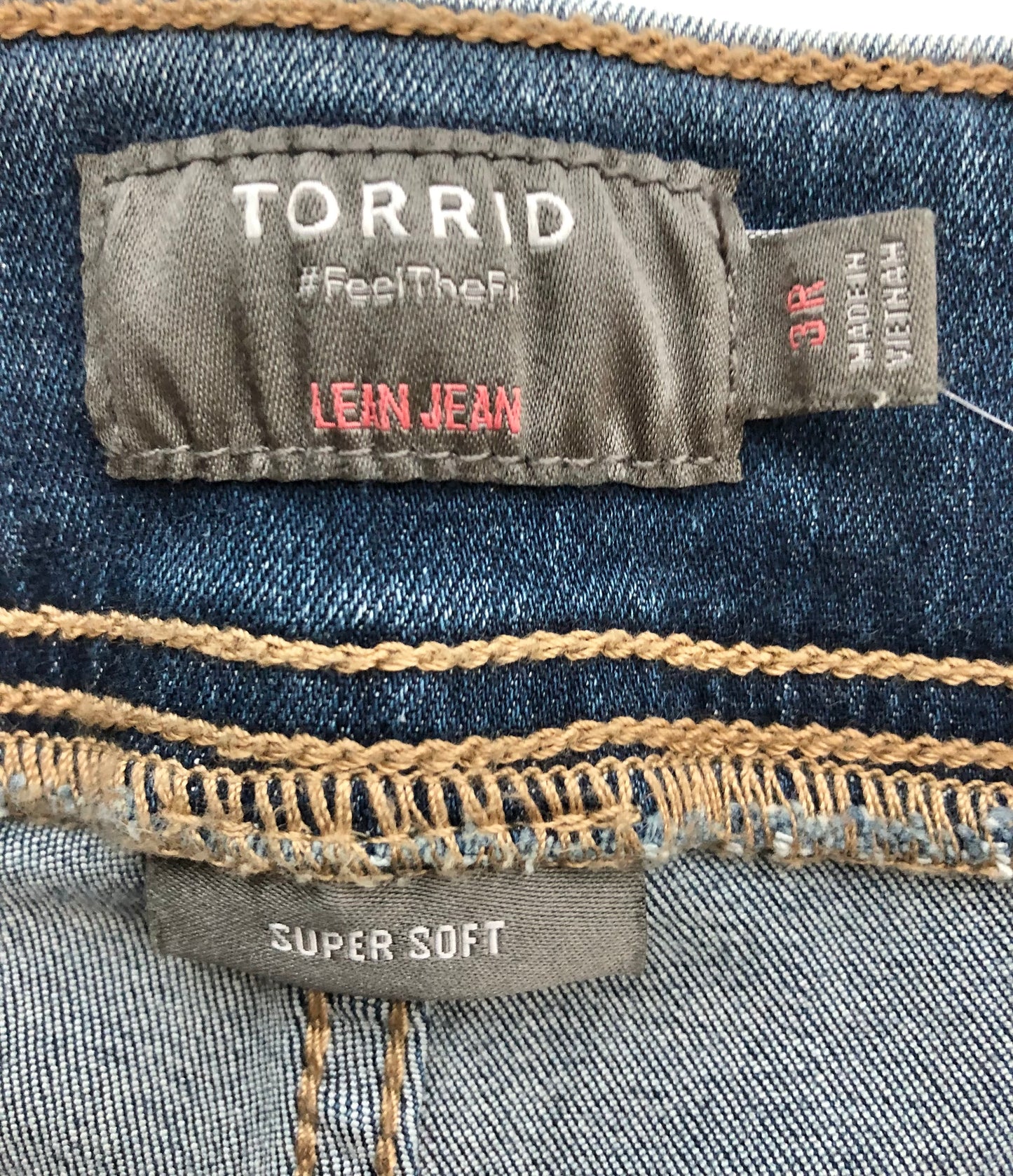 Torrid Pull-On Waistband Lean Jeans