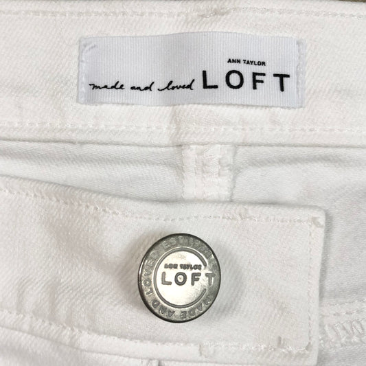 Ann Taylor Loft White Shorts