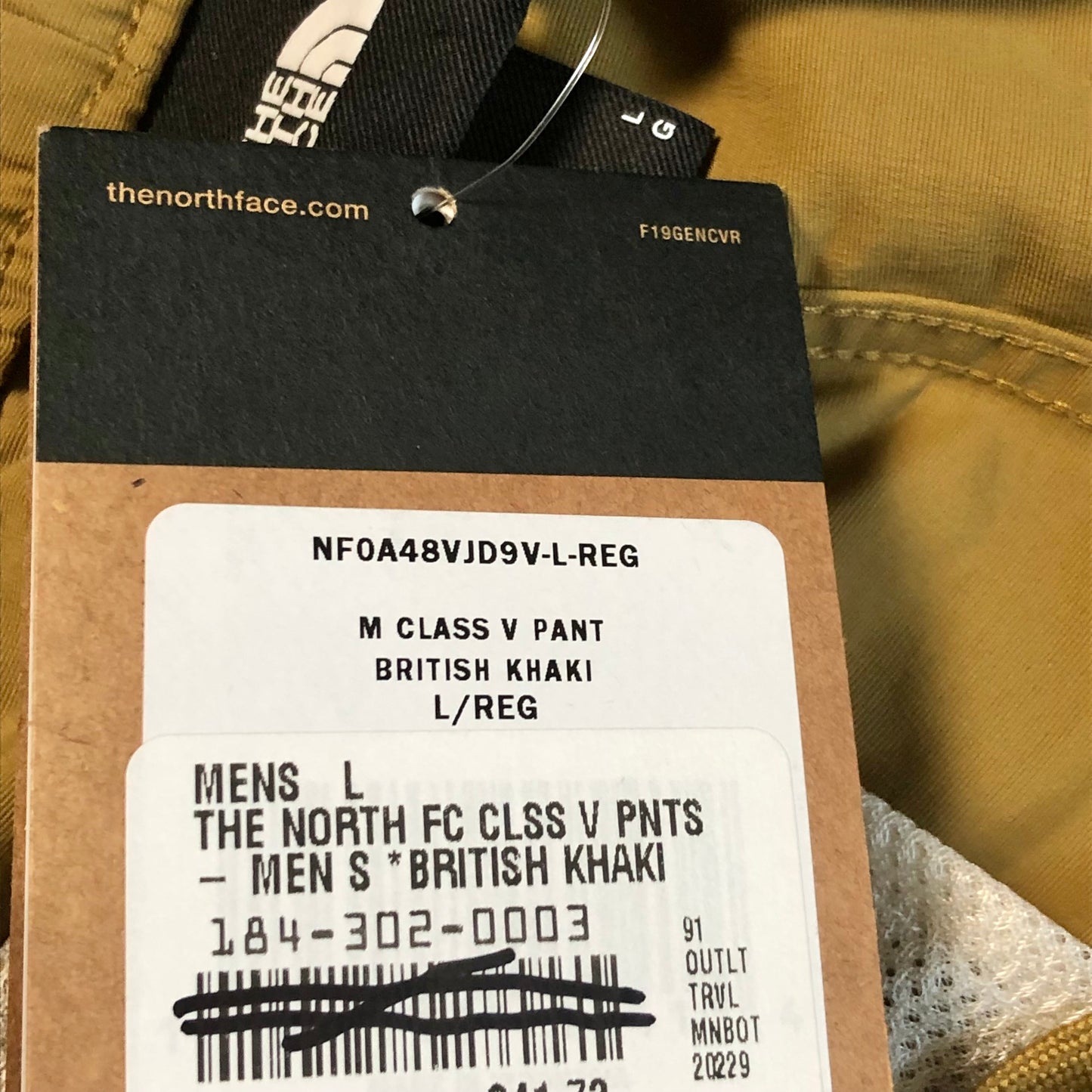 The North Face Class V Moisture Wicking Pants